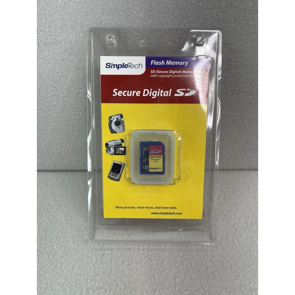 Digital Media Simple Tech Compact Flash Memory Card (128MB)
